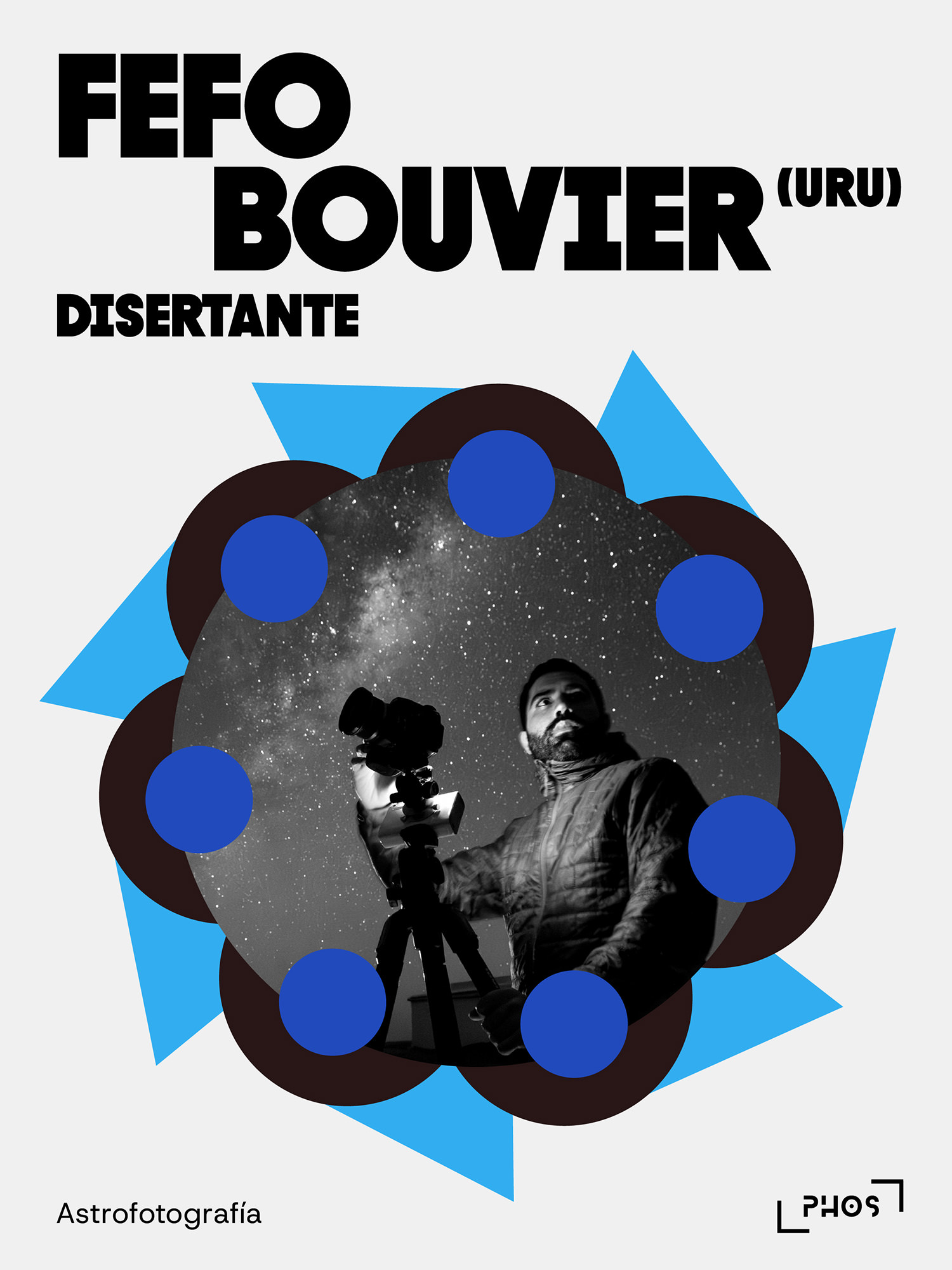 Fefo Bouvier, disertante de PHOS 2026